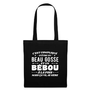 Complicated Beau Gosse and Bébou - Tote Bag - black - Front