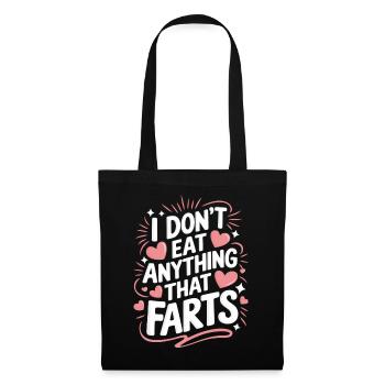 Végétarien Végétalien Végétarien Végétarien - Sac en tissu - noir - Devant