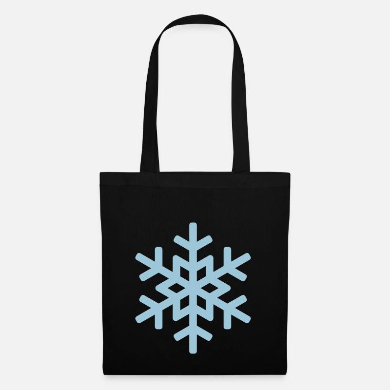 snowflake 1 - Tote Bag - black