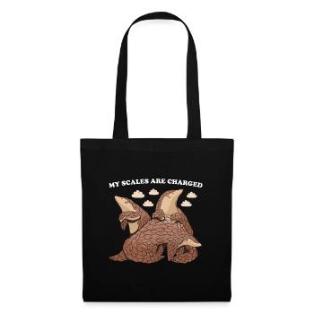 My Scales Are Charged Pangolin - Tote Bag - black - Front