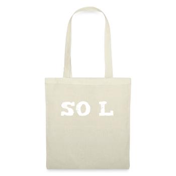 SO L Letters - Tote Bag - nature - Front