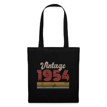 Anniversaire Vintage 1954 Édition Limitée - 1954 - Sac en tissu - noir - Devant