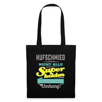 NEON Design für Superhelden - Hufschmied - Gesch - Stoffbeutel - Schwarz - Vorne