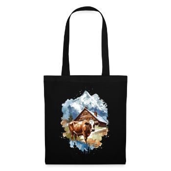 Zermatt, Matterhorn, Matterhorn mountain, hiker - Tote Bag - black - Front