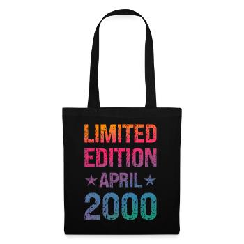 Limited Edition Birthday Party Vintage 2000 - Tote Bag - black - Front