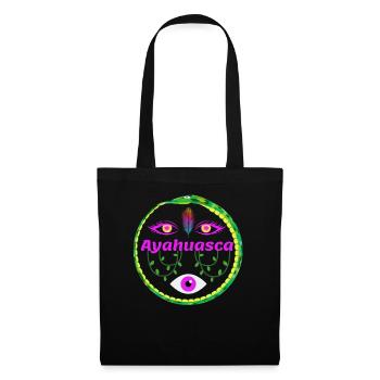 Ayahuasca DMT Spiritual Trippy - Tote Bag - black - Front