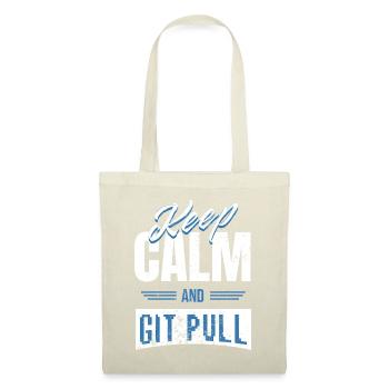 GIT Developer nerdy Geek Shirt - Tote Bag - nature - Front