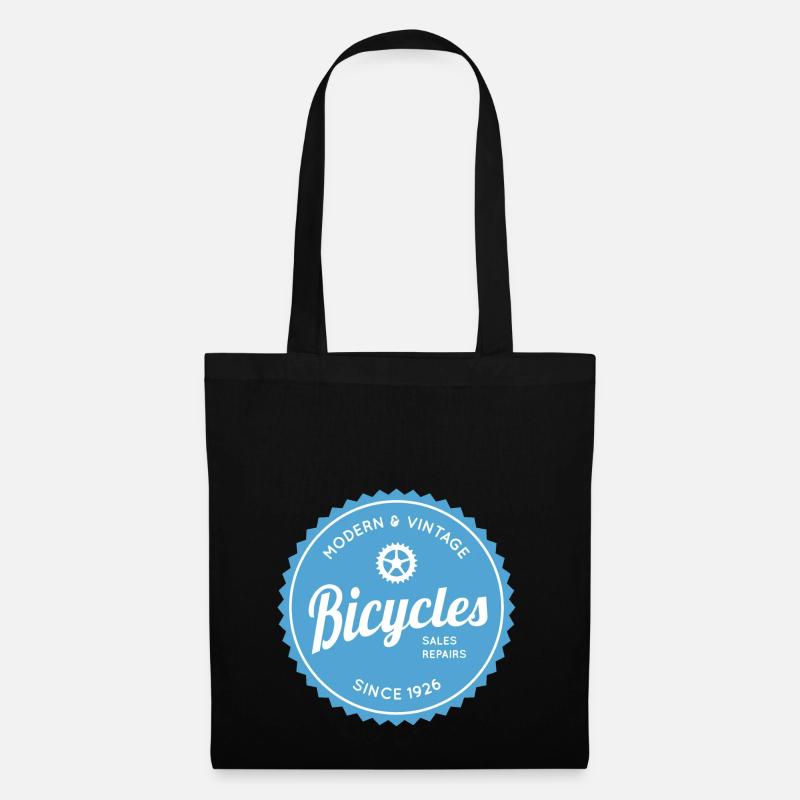 Modern and Vintage Bicycles - Stoffbeutel - Schwarz