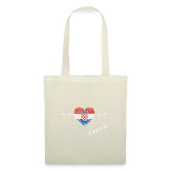Croatia Heartbeat - Stoffbeutel - Natur - Vorne