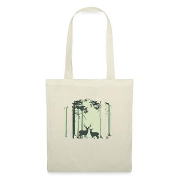 Deer Forest 1 - Tote Bag - nature - Front