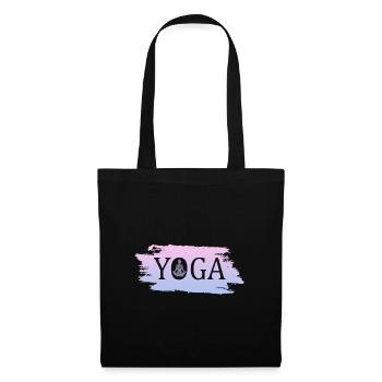 Yoga - Stoffbeutel - Schwarz - Vorne