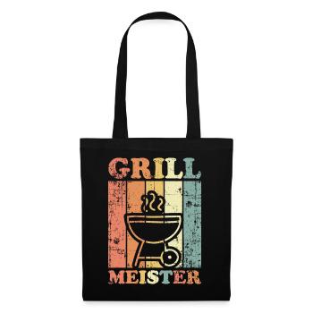 Grill master - Tote Bag - black - Front