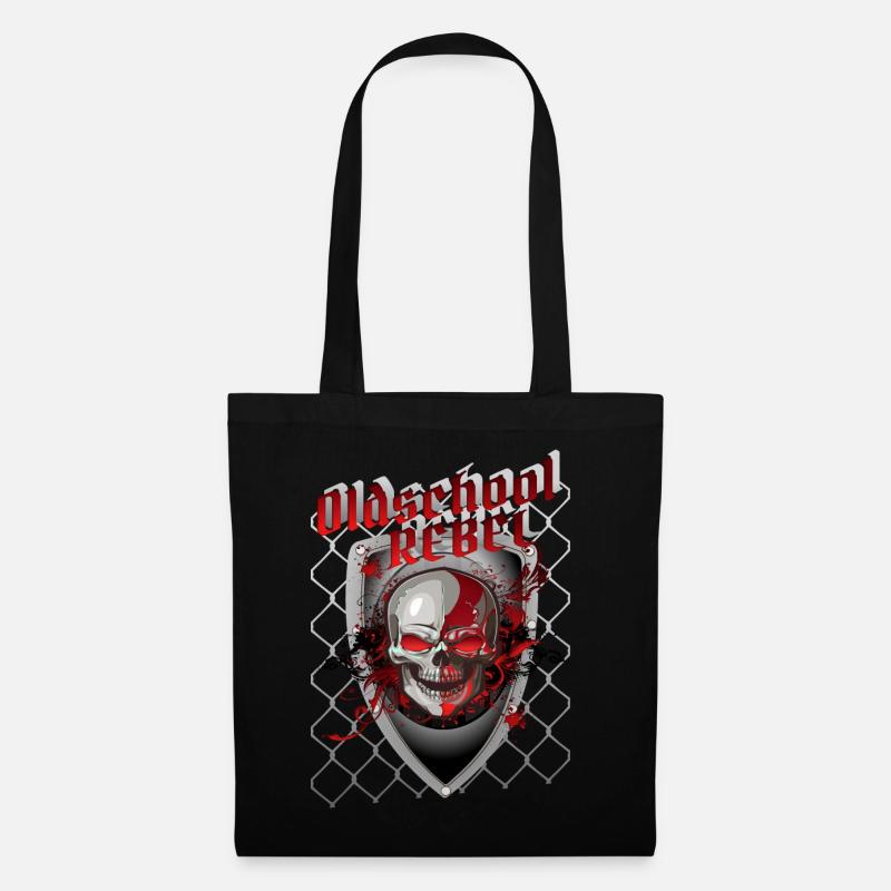 Outlaw Skull - Stoffbeutel - Schwarz