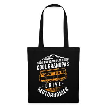 Cool Grandpas Drive Motorhomes - Tote Bag - black - Front