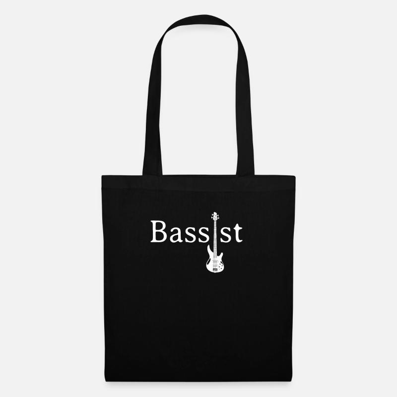 basse basse basse - Sac en tissu - noir