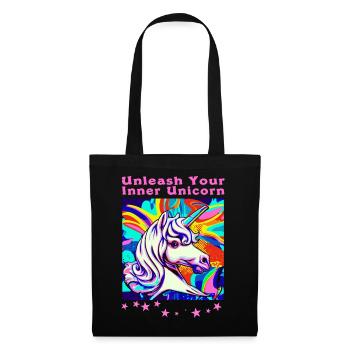 Chemise magique pour les rêveurs - Sac en tissu - noir - Devant