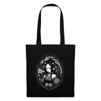 Goth Japan Girl - Tote Bag - black - Front