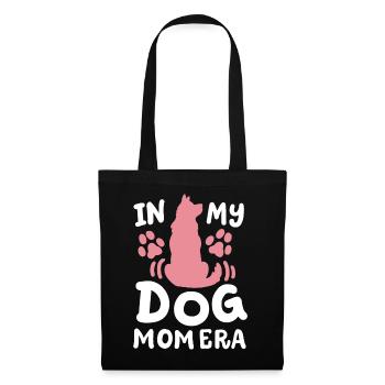 Hundemama Hundebesitzer - Stoffbeutel - Schwarz - Vorne