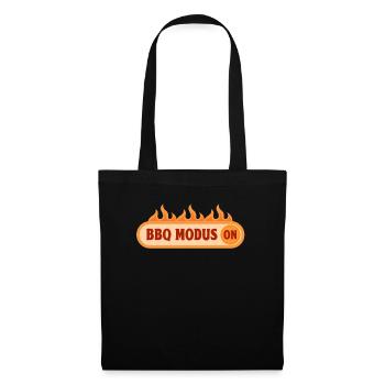 Funny BBQ Quote Barbecue Dad Dad BBQ Beer - Tote Bag - black - Front