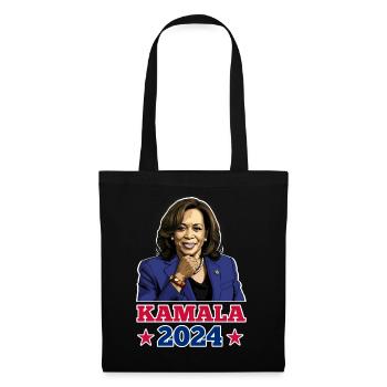 KAMALA 2024, KAMALA HARRIS POUR LA PRÉSIDENCE - Sac en tissu - noir - Devant
