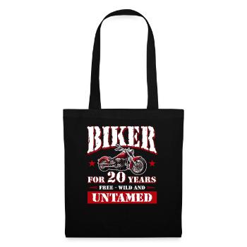 20 Anniversaire 2005 Moto Moto - Sac en tissu - noir - Devant