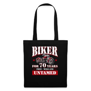 70 Anniversaire 1955 Moto Moto - Sac en tissu - noir - Devant