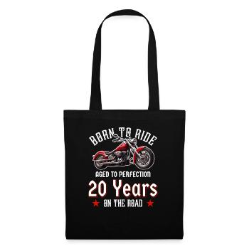 20 Anniversaire 2005 Moto Moto - Sac en tissu - noir - Devant