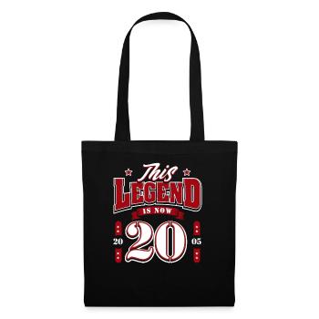 20th Anniversary 2005 Legend 20 Years - Tote Bag - black - Front