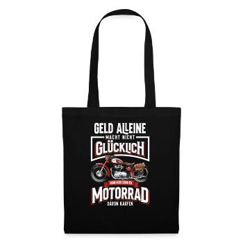 Motorcycle Biker Funny Motorcyclist Gifts - Tote Bag - black - Front