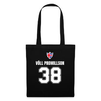 alcool Party Dictons Islandais Drôle de nom - Sac en tissu - noir - Devant