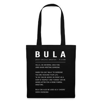 Fidji - Sac en tissu - noir - Devant