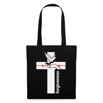 Forgiveness Dove Cross Embrace - Tote Bag - black - Front