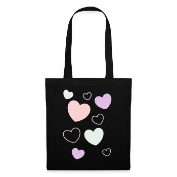 Cadeau pour la fête des mères : Idée de cadeau pour la fête des mères - Sac en tissu - noir - Devant