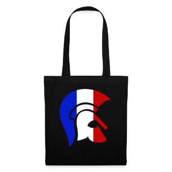 Guerrier Français - Sac en tissu - noir - Devant