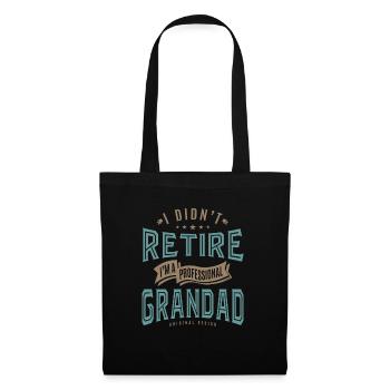 Professional Grandad - Tote Bag - black - Front