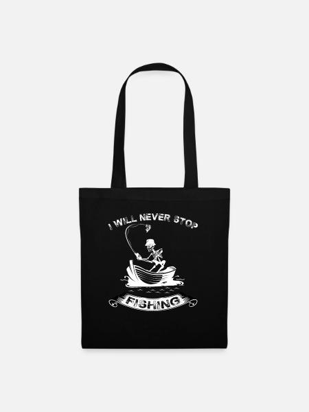 fisherman - Tote Bag - black
