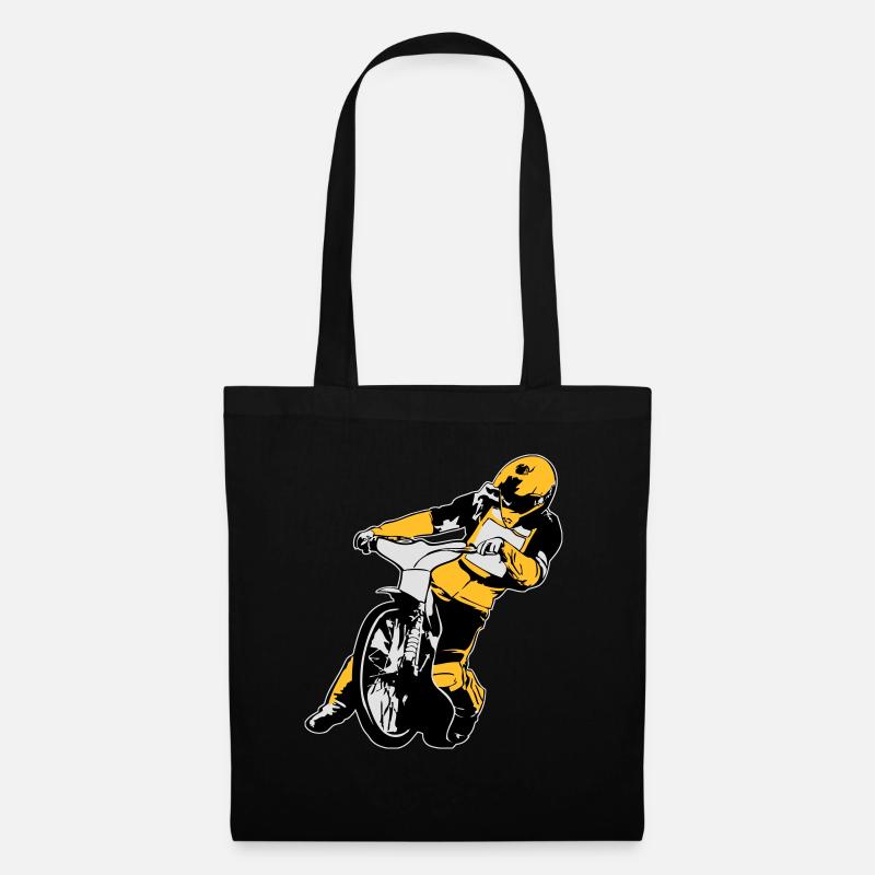 Speedway Racing - Stoffbeutel - Schwarz