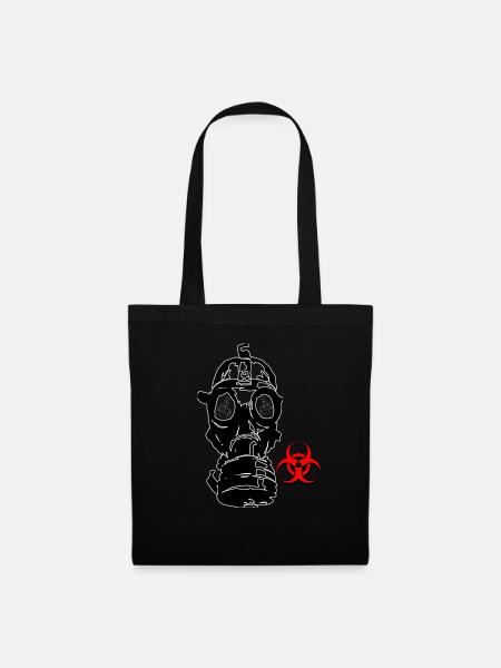 Fuck the virus - Stoffbeutel - Schwarz