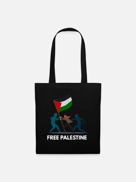 Free Palestine - Tote Bag - black
