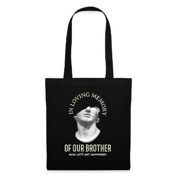 In Loving Memory Bachelor Stag Do - Tote Bag - black - Front