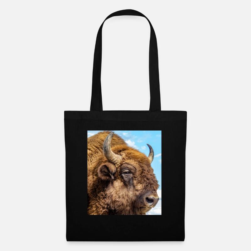 Wisent - Stoffbeutel - Schwarz