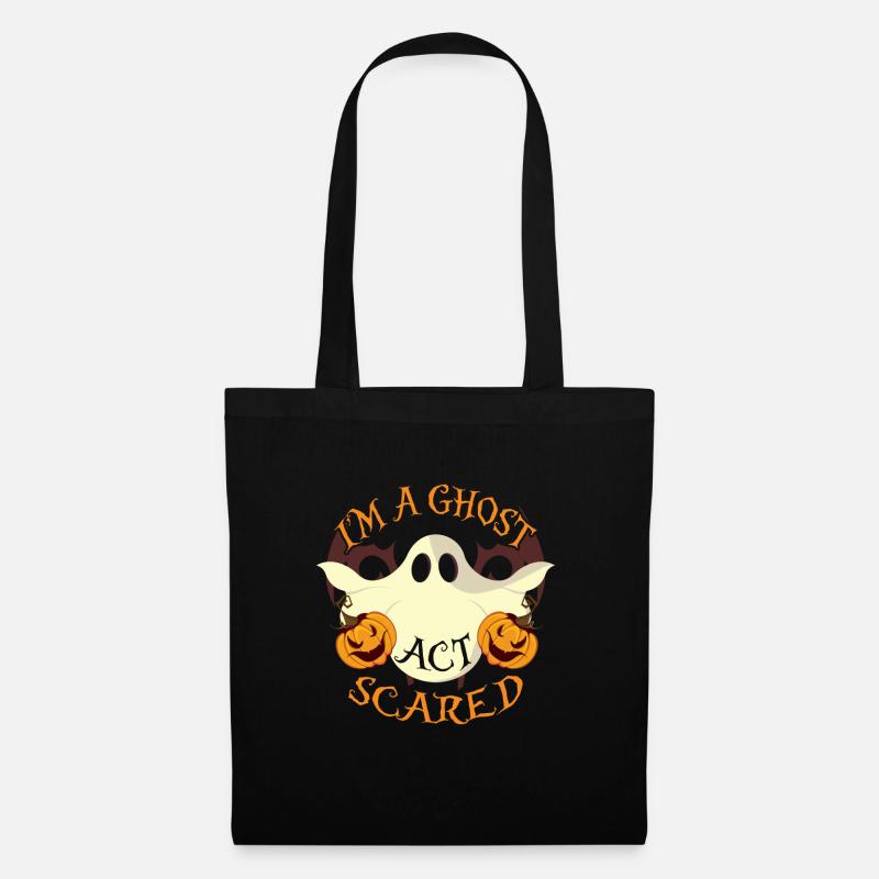 I'm A Ghost Act Scared - Tote Bag - black
