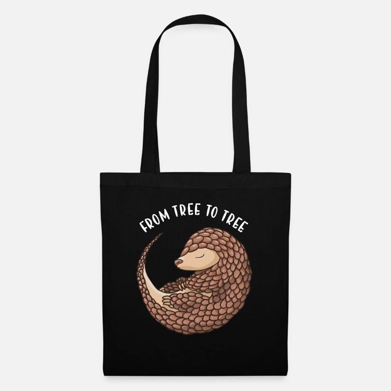 Fra træ til træ pangolin - Mulepose - sort