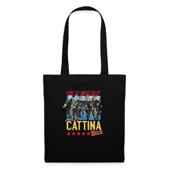 The Cattina Band Design - Stoffbeutel - Schwarz - Vorne