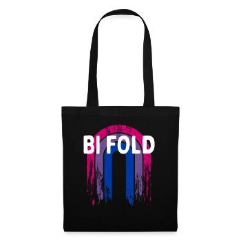Bi Fold Bisexual LGBTQ Bi Pride LGBT Positivity - Tote Bag - black - Front