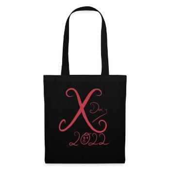 Jour X 2022 - Sac en tissu - noir - Devant