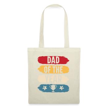 Dad of the year original gift father's day - Sac en tissu - nature - Devant