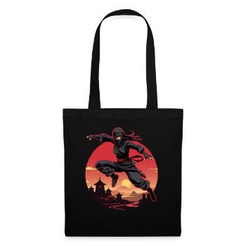 Charming Ninja Fighter I Ninja Girl I Ninja - Tote Bag - black - Front