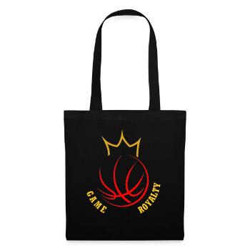 Basketball T-shirts,Hoodies,Caps im Kronen design - Stoffbeutel - Schwarz - Vorne