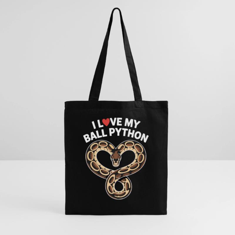 J’adore mon python royal ! Roi python Sac en tissu